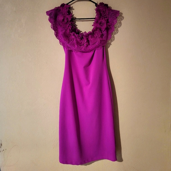 Fashion Nova Midnight in Moscow Dress 🌸 - Picture 3 of 4